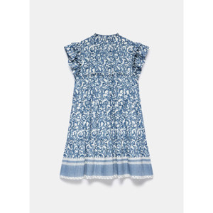 Mint Velvet Blue Print Mini Dress